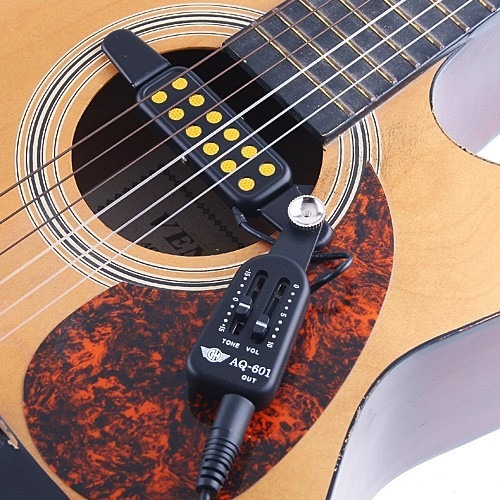 tlVSaq 601 12 hole 38 41 wooden guitar pickup tone volumn